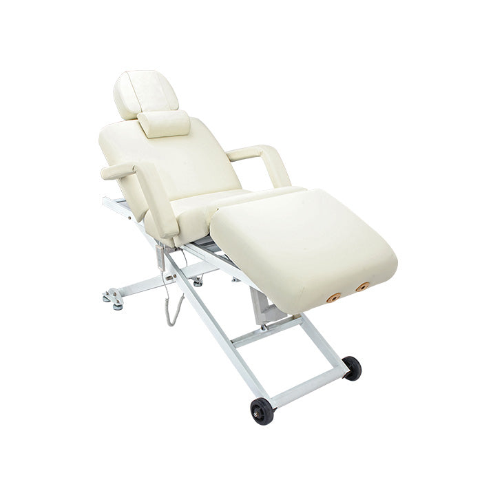 Comfort in adjustable treatment chairs with electric actuators